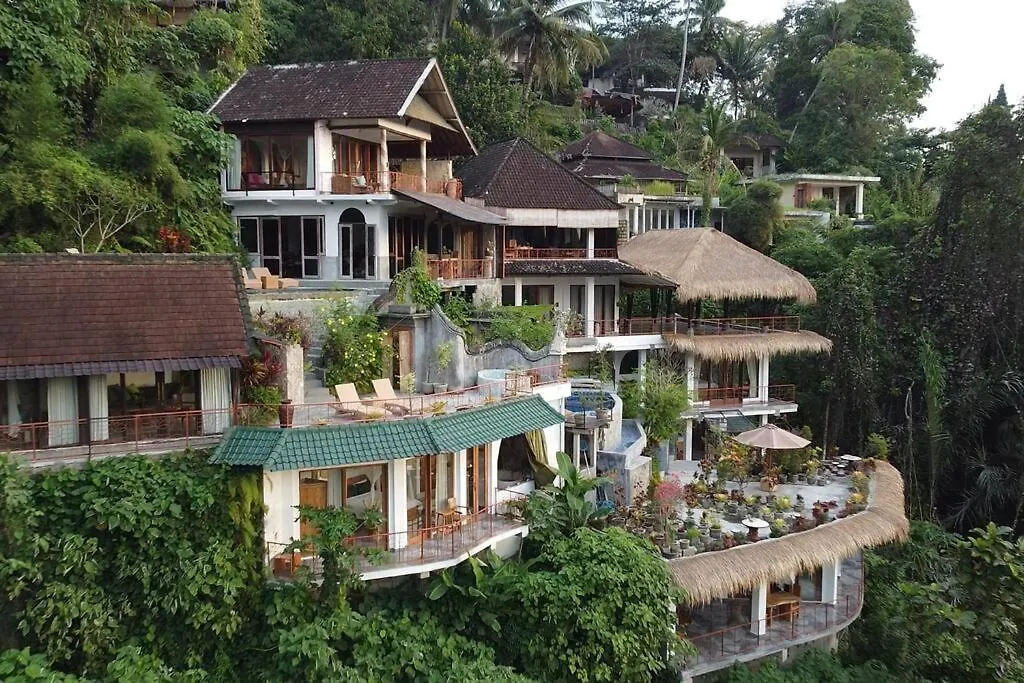 Heaven View 9 Bedroom Best Nature Visuals Ubud Sayan Indonesia