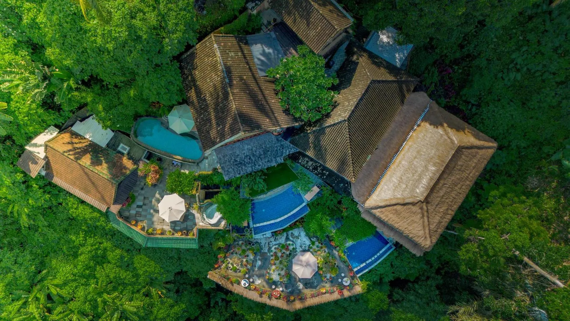 Heaven View 9 Bedroom Best Nature Visuals Ubud Sayan Indonesia