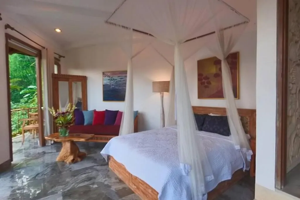 Heaven View 9 Bedroom Best Nature Visuals Ubud Sayan Indonesia